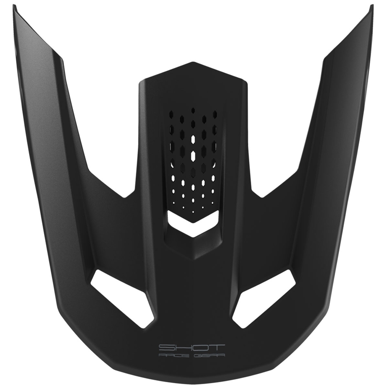 Kypärän visiiri Shot Speed Solid mattamusta