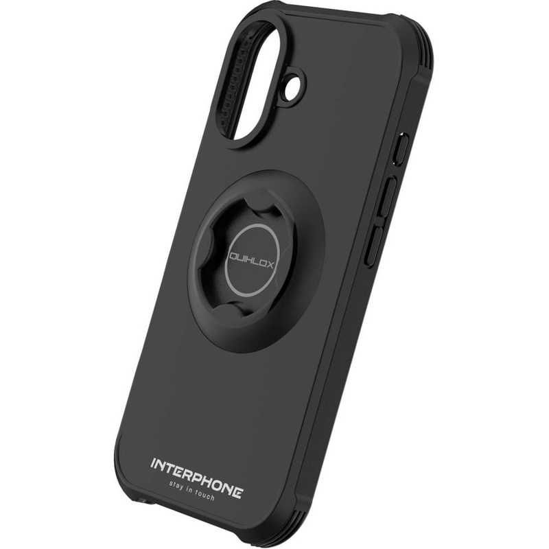 Puhelinkotelo Interphone QUIKLOX Tetraforce-Apple iPhone 17 musta