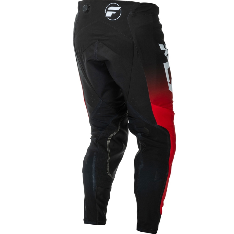 Motocross housut FLY Racing Evolution punainen-musta-valkoinen