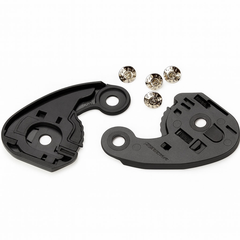 HJC HJ-45 pleksimekanismi musta