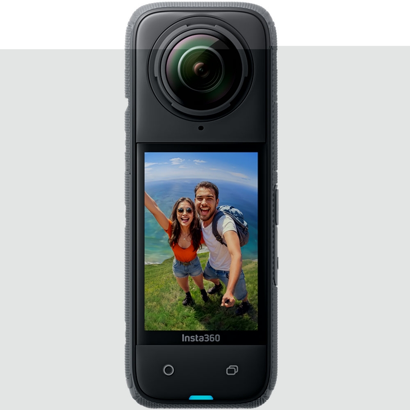 Insta360 X4 Moottoripyöräpaketti Toimintakamera Musta