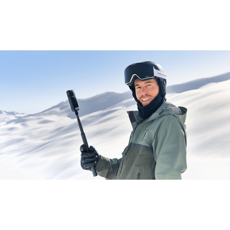 Insta360 X4 Moottoripyöräpaketti Toimintakamera Musta