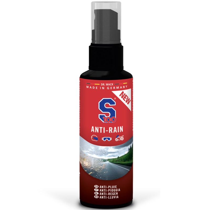 Anti-Rain S100 sisältäen mikrokuituliinan 100 ml