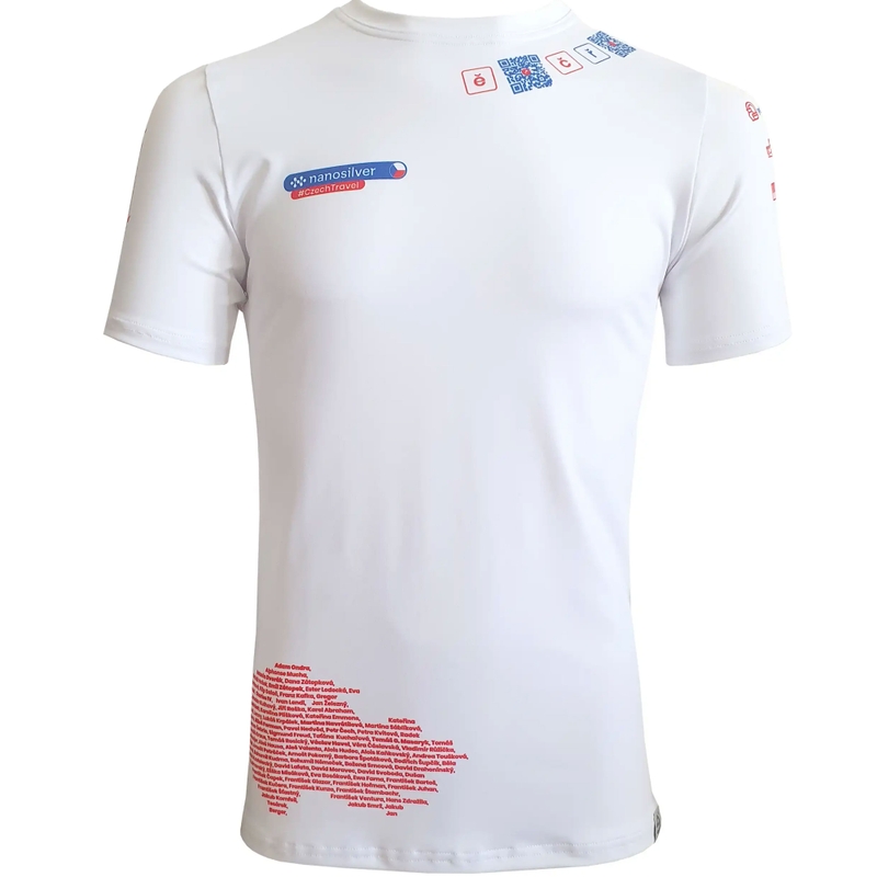 Toiminnallinen T-paita nanosilver® HOME valkoinen