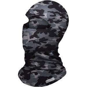 Moottoripyörän huppu nanosilver® camouflage harmaa