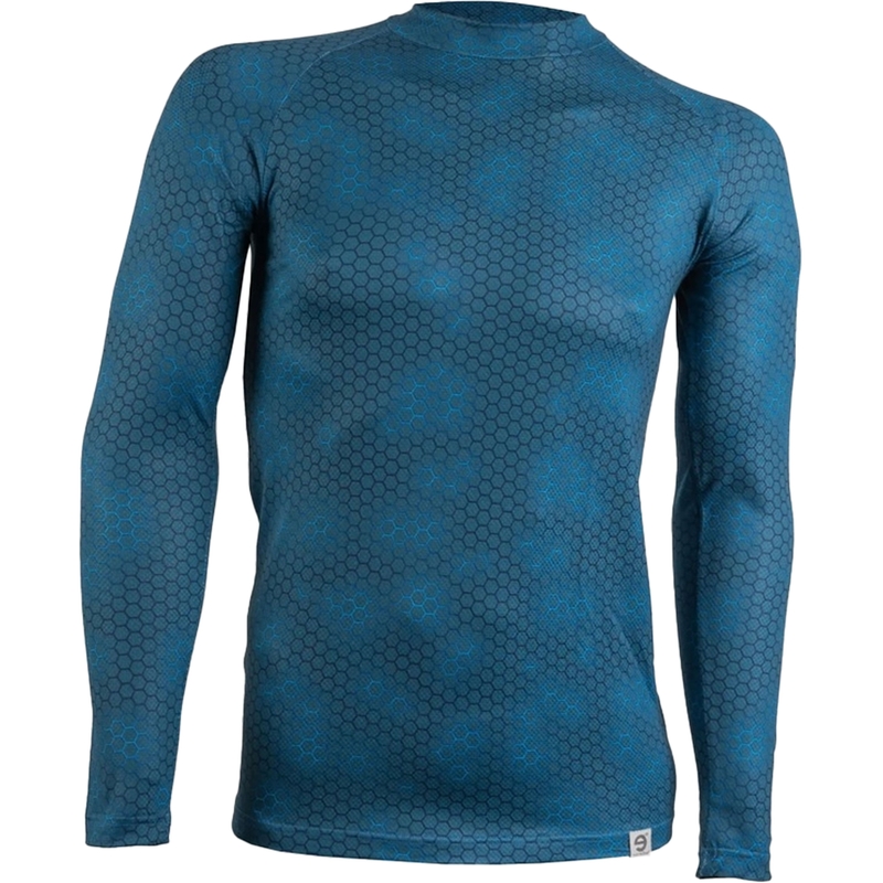 Thermal T-paita nanosilver® Muovi tummansininen alennusmyynti