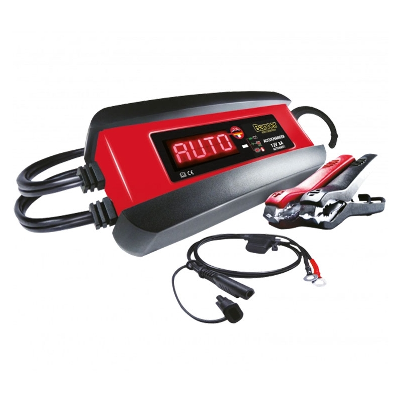 Banner Accucharger 3A akkulaturi 12V akuille