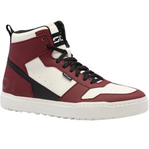 SiDi Lynx musta-tummanpunainen moottoripyöräsaappaat