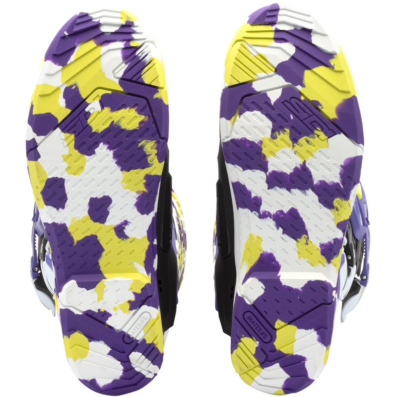 SiDi Crossair X moottoripyöräsaappaat musta ja violetti