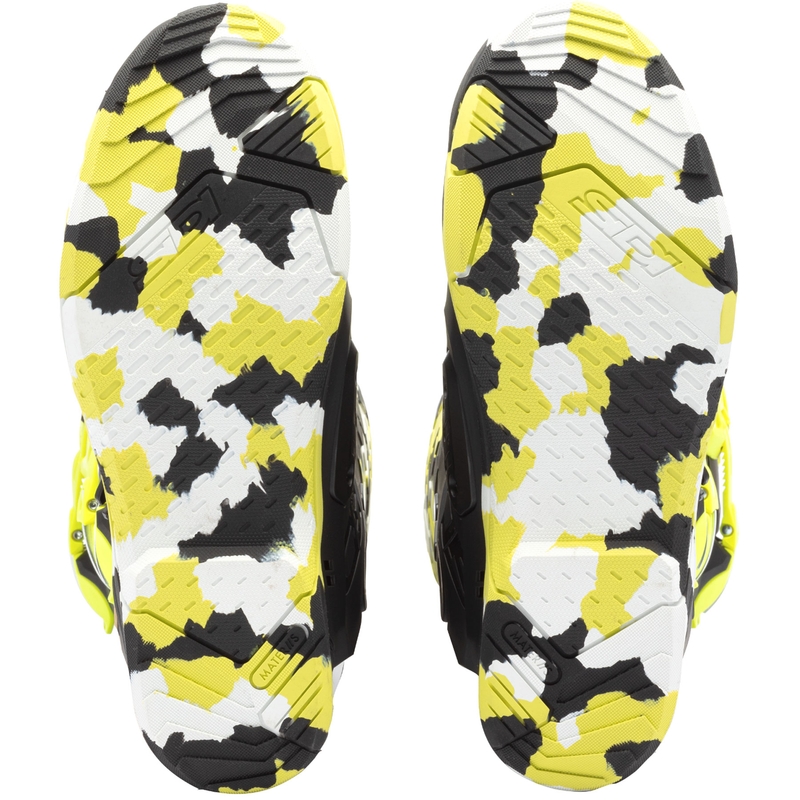 Moottoripyöräsaappaat SiDi Crossair X RACR002 fluo keltainen-musta