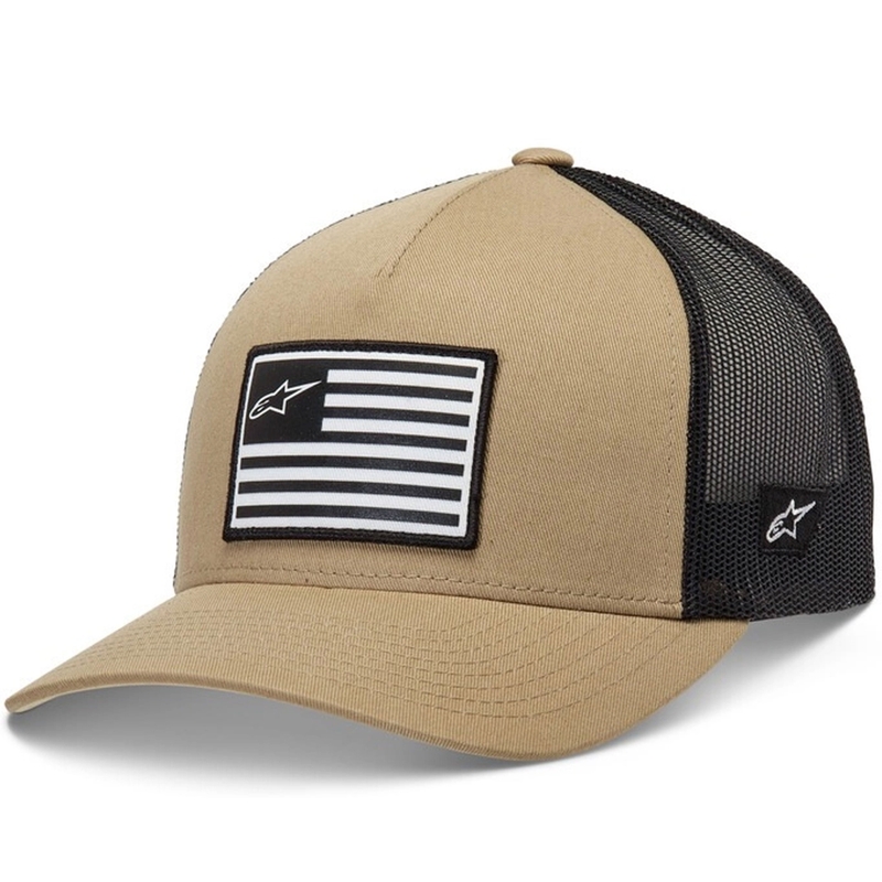Alpinestars lippu Snap Hat hiekka-musta-valkoinen