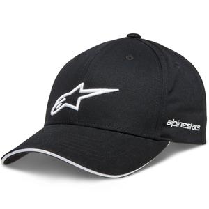 Alpinestars Rostrum hattu musta ja valkoinen
