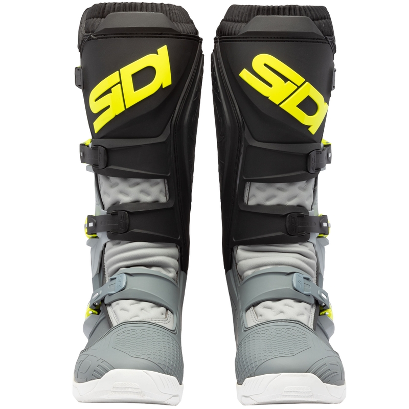Moottoripyöräsaappaat SiDi X Power SC harmaa-fluo-keltainen