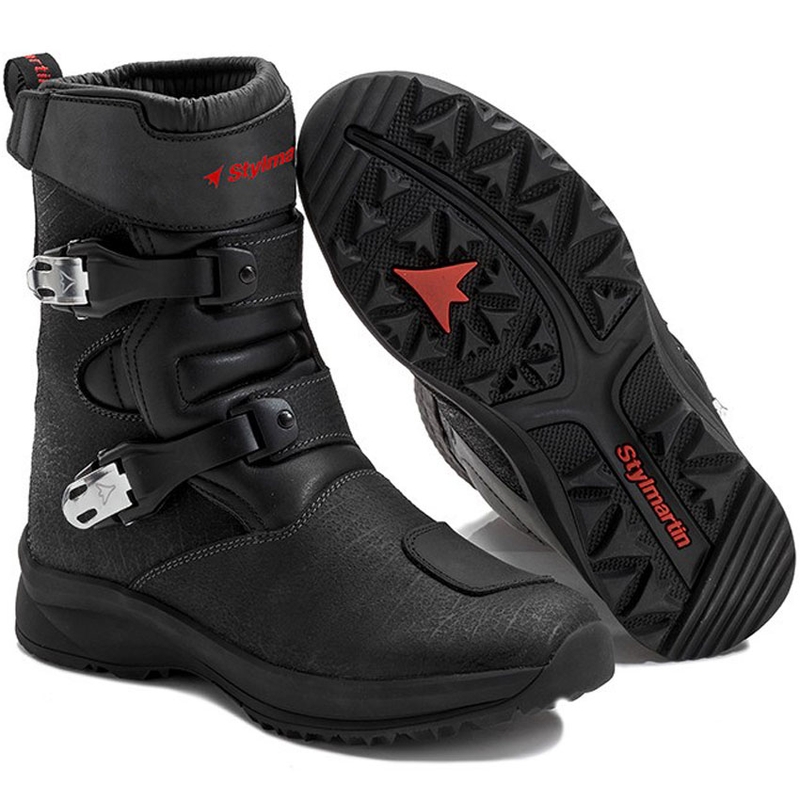 Stylmartin Navajo Evo Low WP mustat moottoripyöräsaappaat