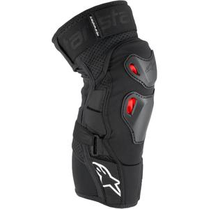 Alpinestars Bionic Pro Plasma musta-puna-valkoiset polvisuojat.