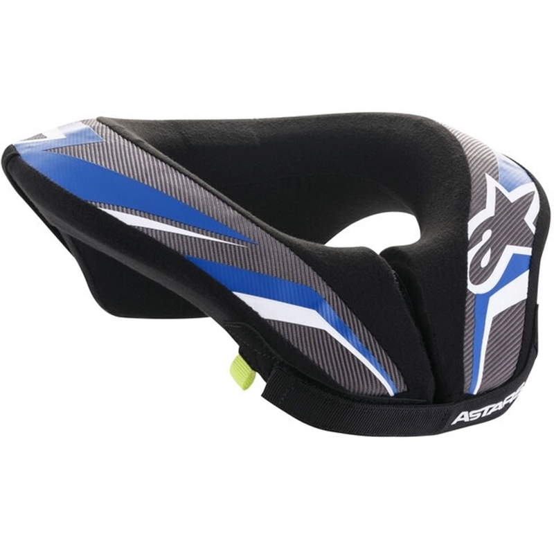 Alpinestars Sequence Nuorten kaulasuoja Musta, valkoinen ja sininen