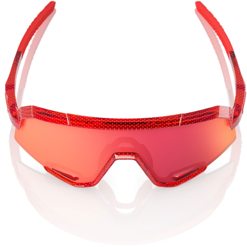 100% Slendale-aurinkolasit HIPER Fire red -lasilla varustettuna