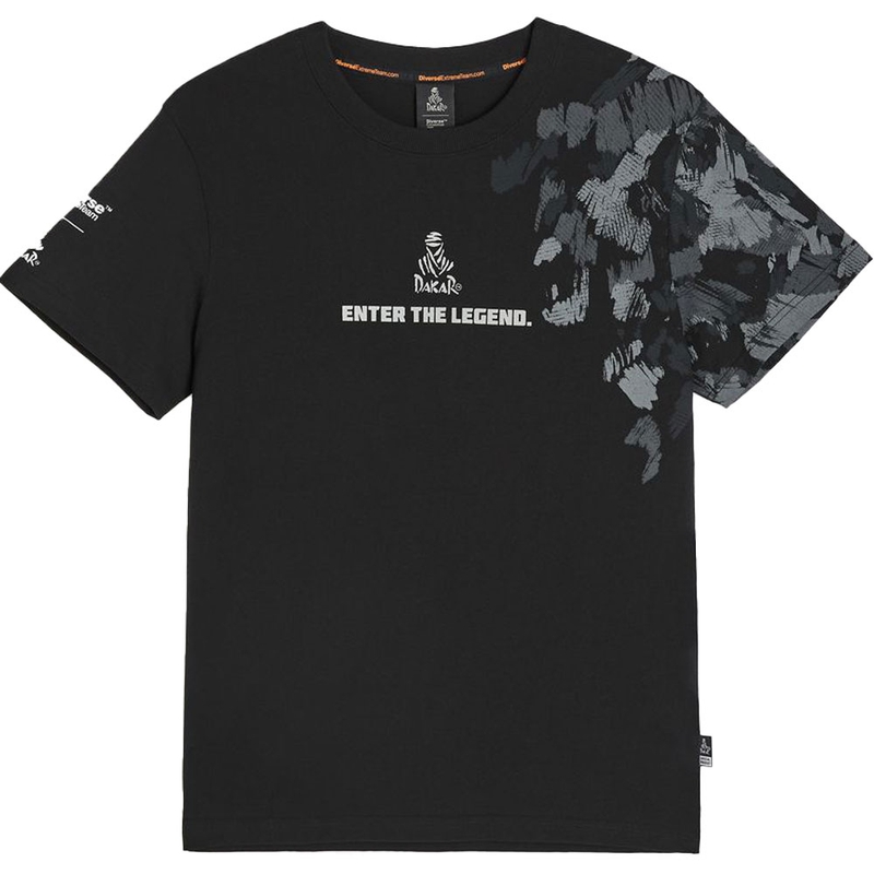 T-paita Dakar CAMO 256 musta