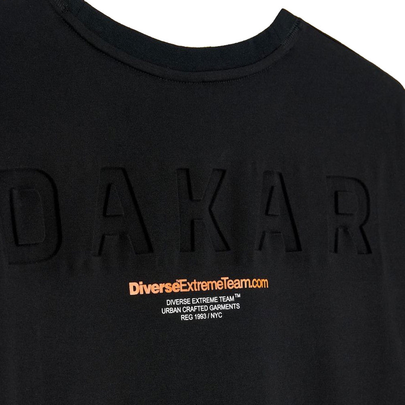 T-paita Dakar DES 1525 musta