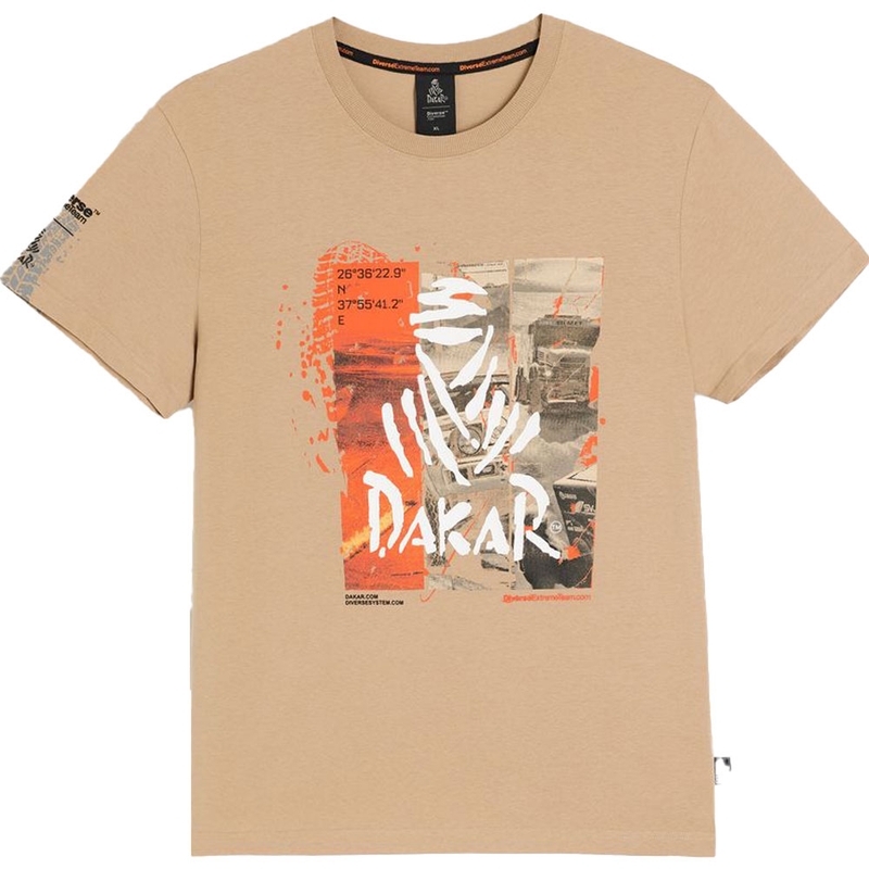 T-paita Dakar DES 2025 hiekka