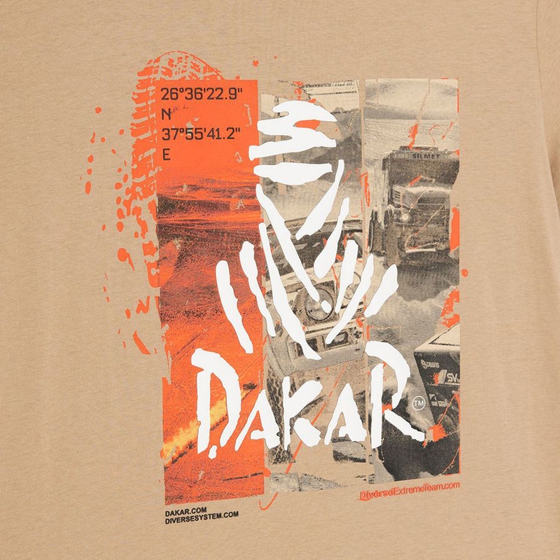T-paita Dakar DES 2025 hiekka