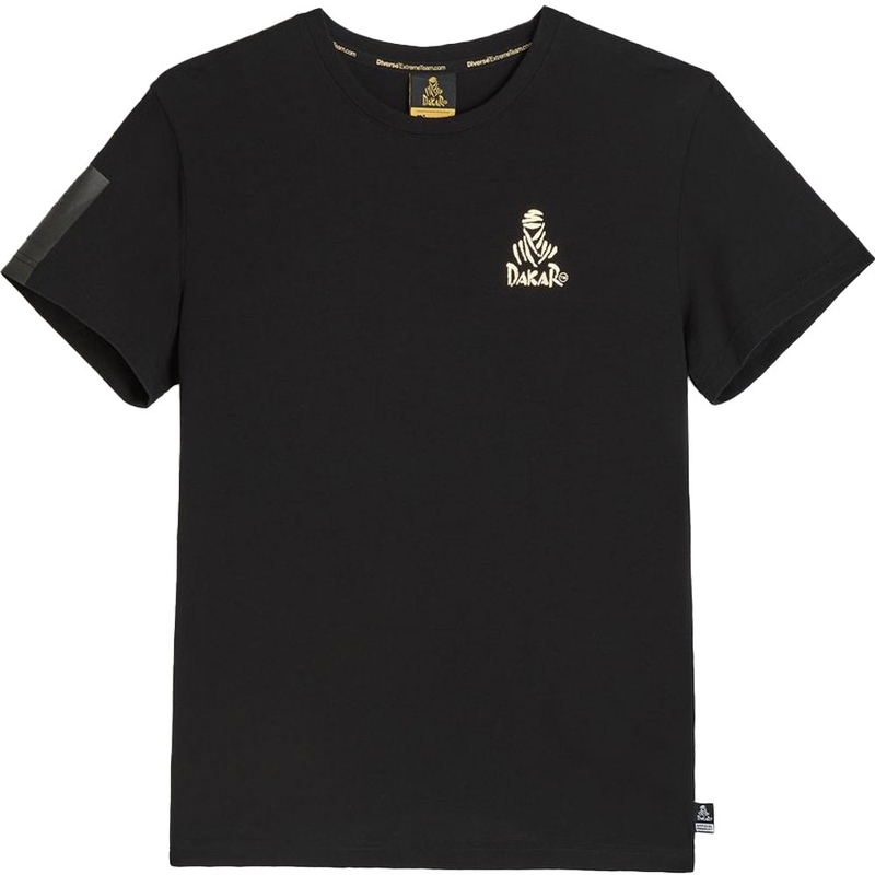 T-paita Dakar LOGO SM 256 musta