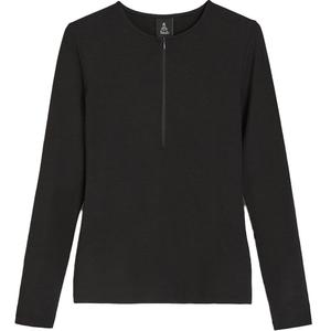 Naisten Dakar DKR vetoketjullinen t-paita, musta