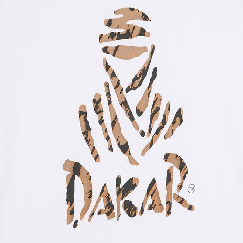 Dakar DES 1725 valkoinen t-paita