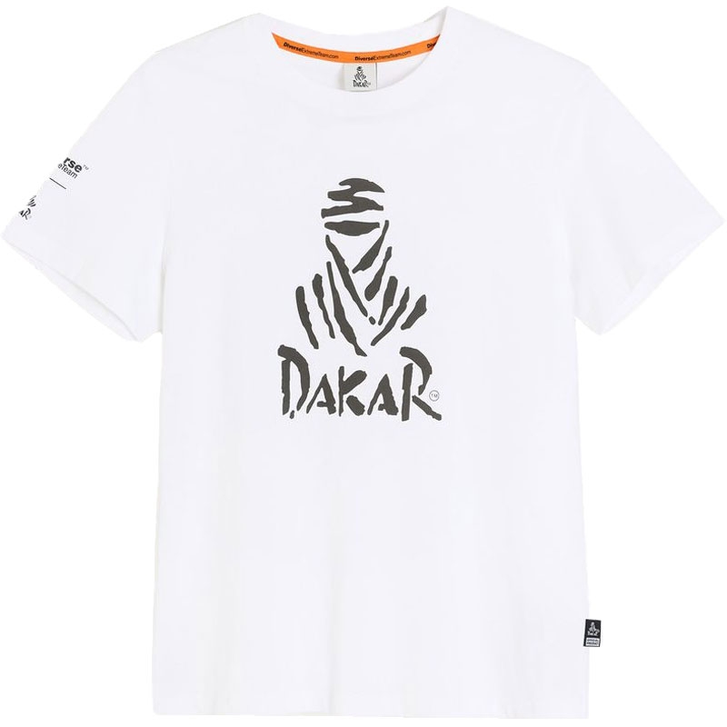 Dakar LOGO 256 T-paita, valkoinen