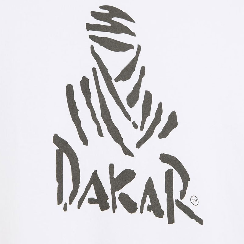 Dakar LOGO 256 T-paita, valkoinen