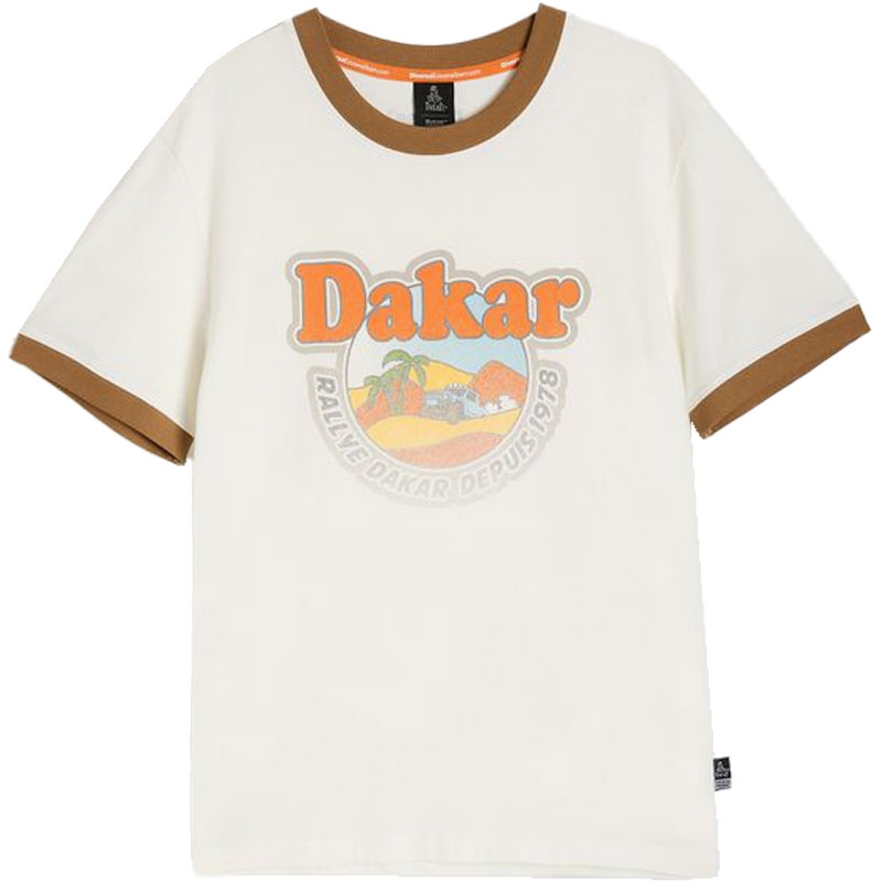 Dakar DES VINT MOR T-paita valkoinen