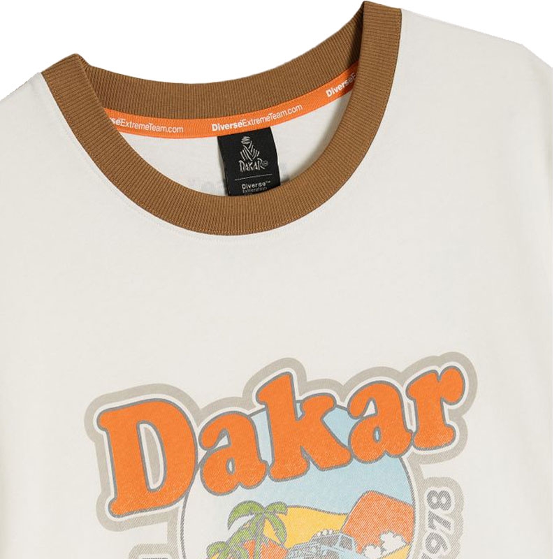 Dakar DES VINT MOR T-paita valkoinen