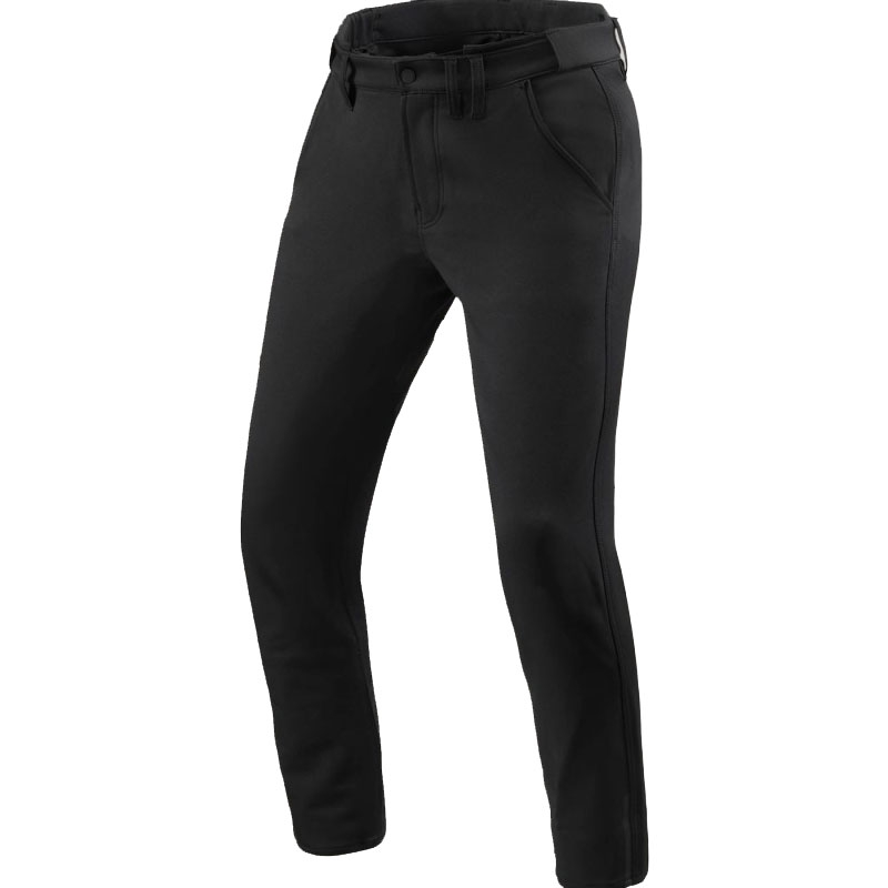Revit Chino Mason Slim extra crop -moottoripyörähousut mustat