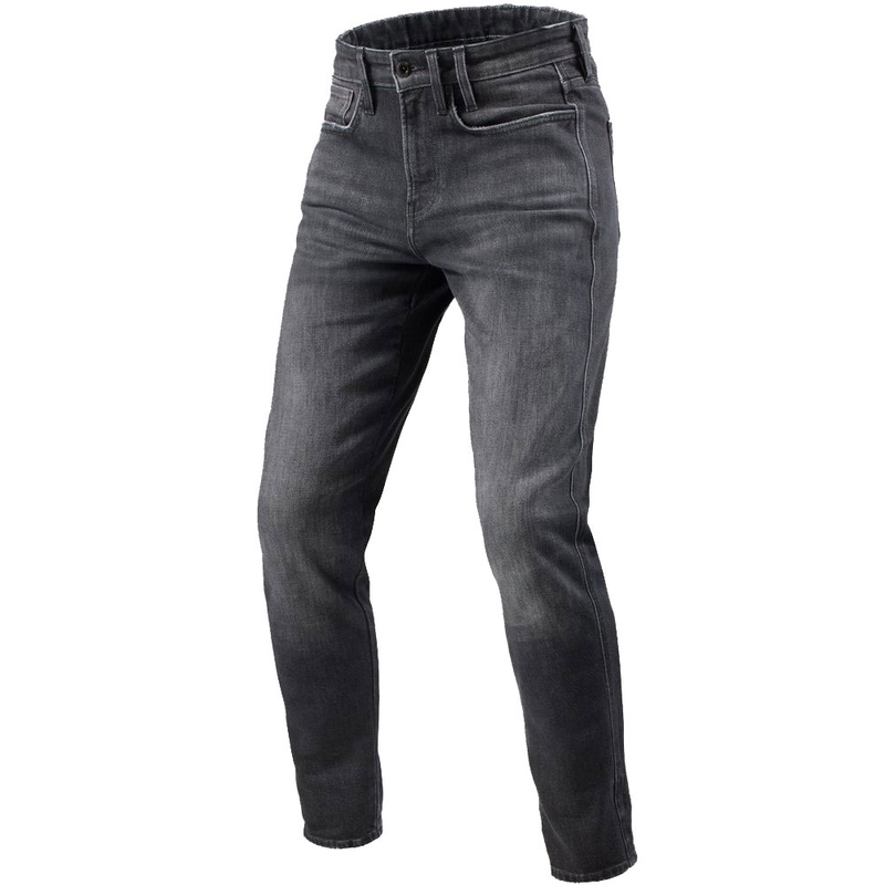 Revit Kai Skinny Extra Cropped -moottoripyöräfarkut, keskisävyinen kivenharmaa