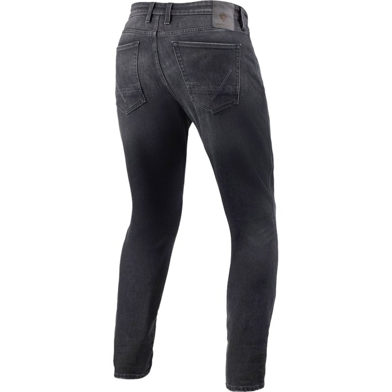 Revit Kai Skinny Mid Grey Stone Moottoripyöräfarkut farkut