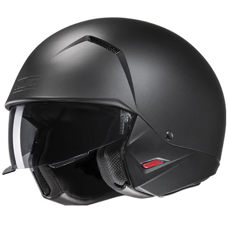 Avokypärä maskilla HJC i20N Solid Semi Flat musta