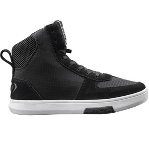 IXON Ghost Air naisten moottoripyöräsaappaat musta-valkoiset