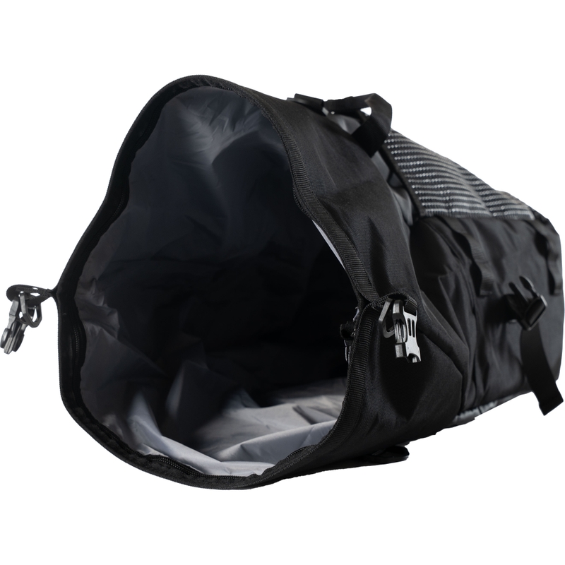 Vedenpitävä moottoripyörälaukku MotoZem DryBag musta 27,5 l