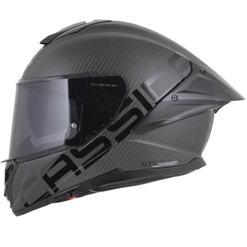 Cassida Integral GTS 2.1 Plus Carbon -moottoripyöräkypärä, matta hiili-musta-valkoinen