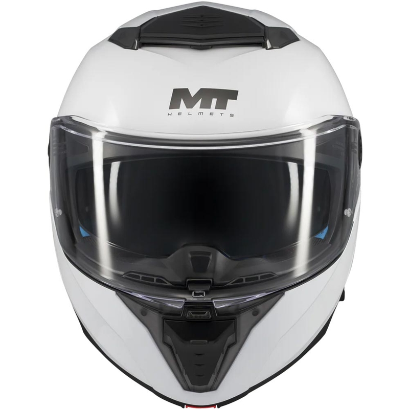 Avattava moottoripyöräkypärä MT Atom 2 SV Pure A0 valkoinen