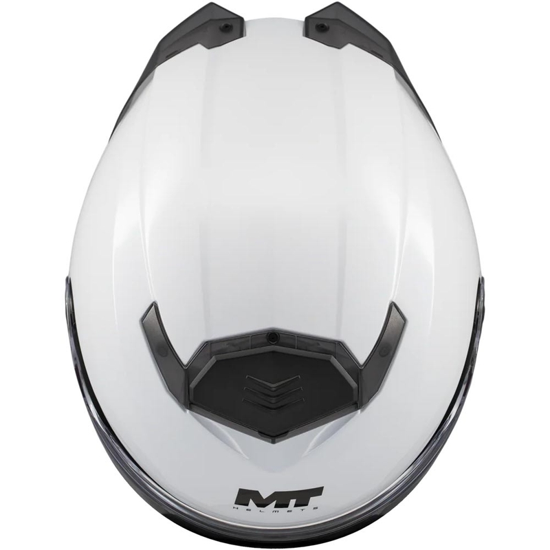 Avattava moottoripyöräkypärä MT Atom 2 SV Pure A0 valkoinen