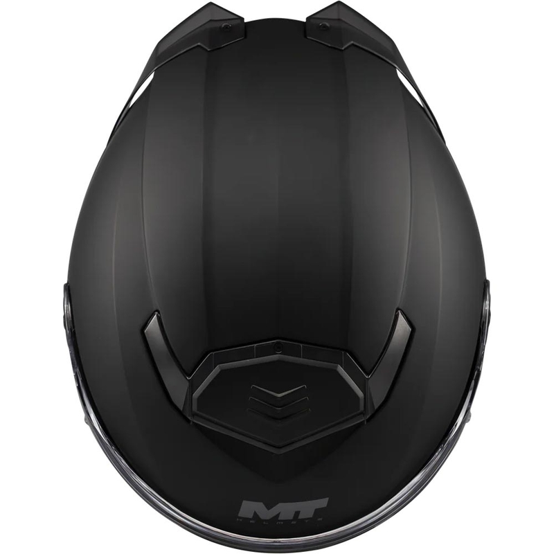 Avattava moottoripyöräkypärä MT Atom 2 SV Pure A1 mattamusta
