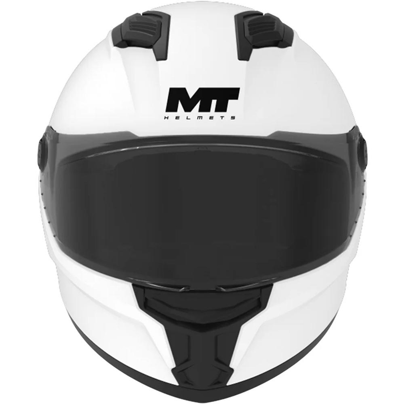 Lasten täysikokoinen moottoripyöräkypärä MT Stinger 2 A0 valkoinen
