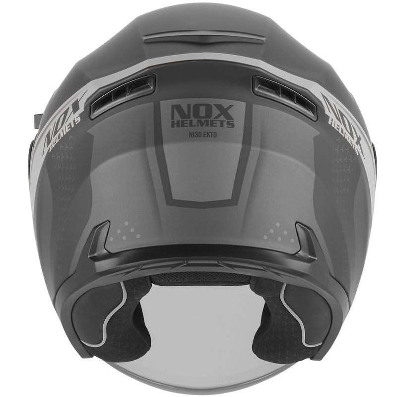 Avokypärä NOX N130 EKTO mattamusta-hopea