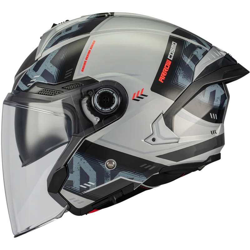 Avokypärä MT Cosmo SV Arrow C2 harmaanmusta
