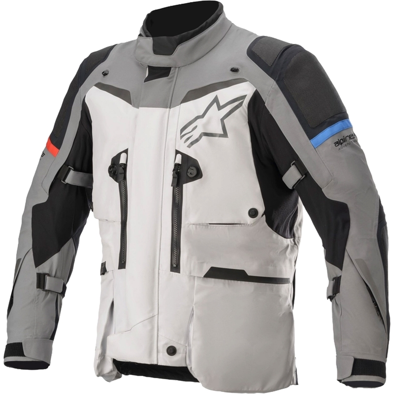 Alpinestars Boulder Gore-Tex tumman vaaleanharmaa moottoripyöräily takki