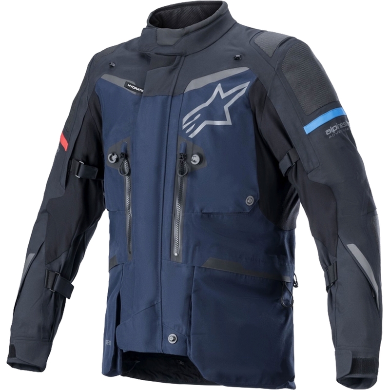 Alpinestars Boulder Gore-Tex tummansininen-musta Moottoripyöräily takki