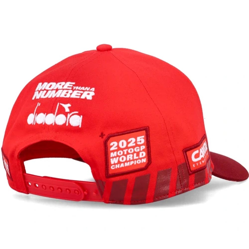 Ducati Marc Marquez 93 Midvisor World Champ -lippis, punainen