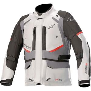 Alpinestars Andes Drystar Harmaa-Musta-Punainen Moottoripyöräily takki