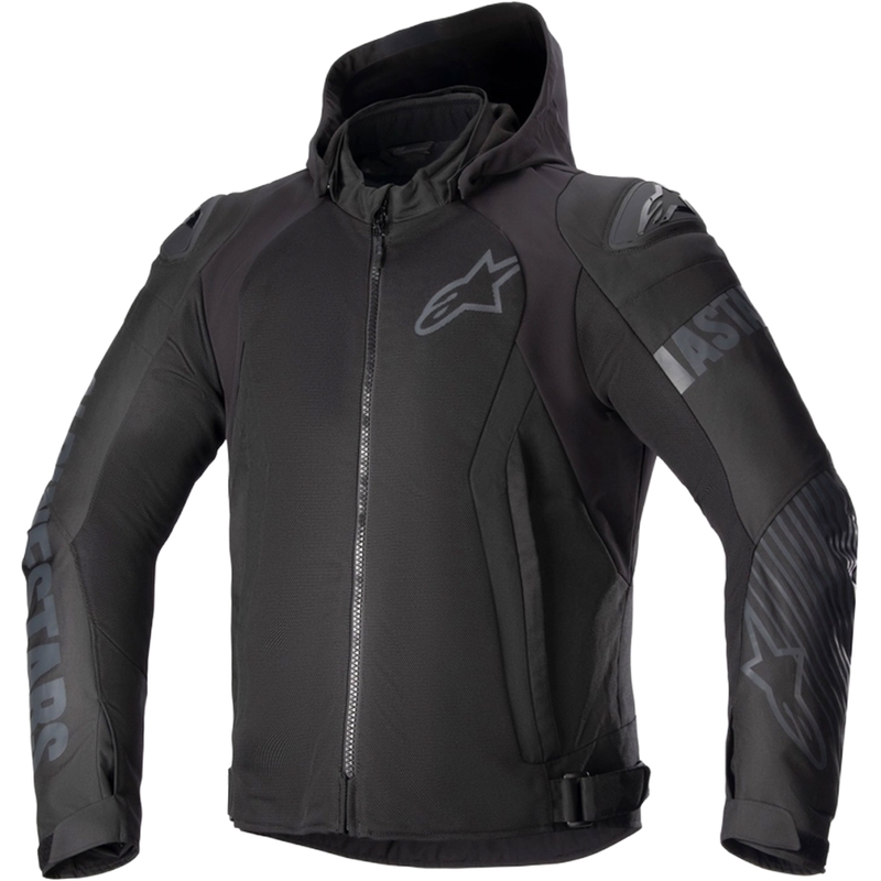 Alpinestars Zaca Air Vedenpitävä Musta Moottoripyöräily takki